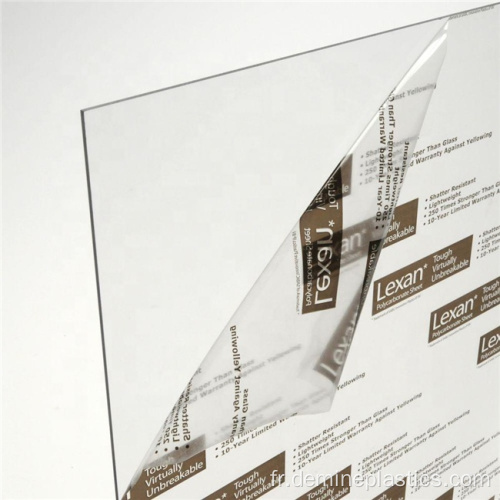 Feuille de Lexan en polycarbonate antistatique 6 mm